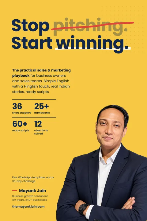 Stop Pitching. Start Winning. book cover